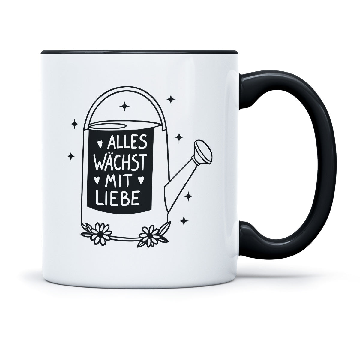 ALLES WÄCHST MIT LIEBE - TASSE