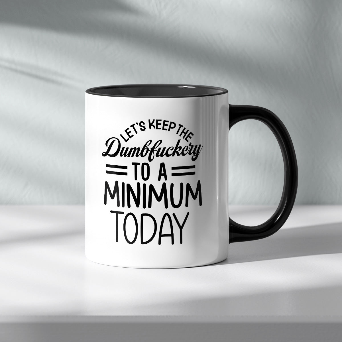 LETS KEEP THE DUMFUCKERY TO A MINIMUM TODAY - TASSE