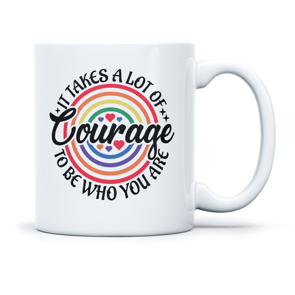 COURAGE PRIDE MONTH - TASSE
