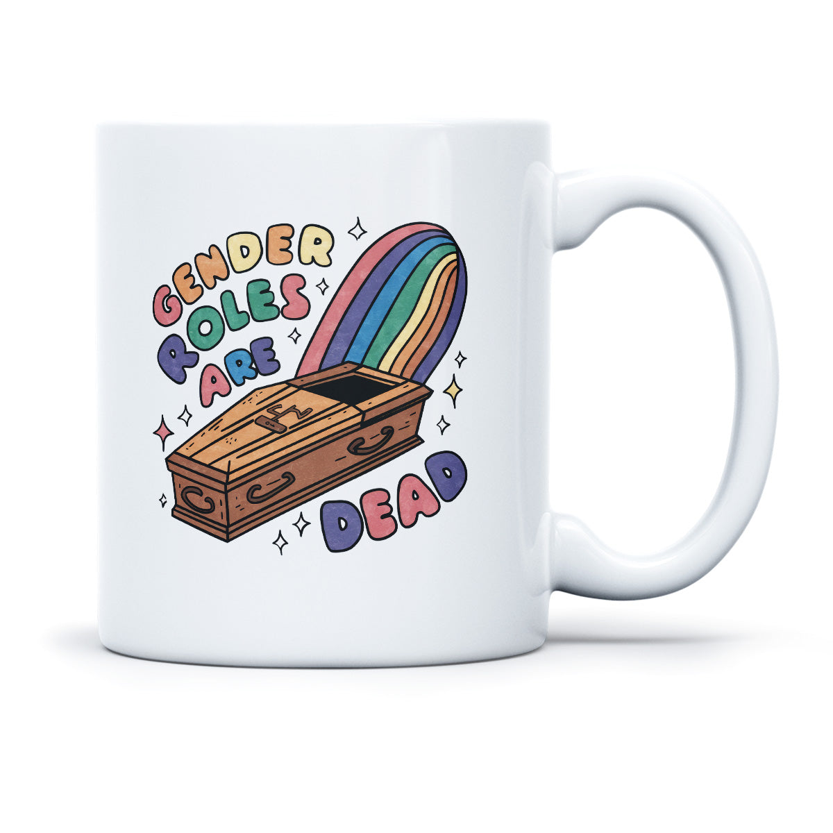 GENDER ROLES ARE DEAD PRIDE MONTH - TASSE
