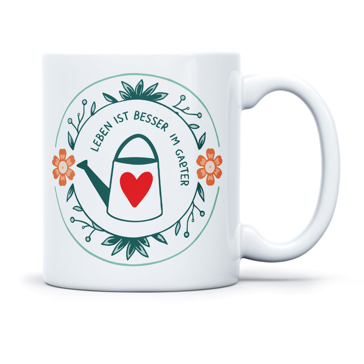 LEBEN IST BESSER IM GARTEN - TASSE