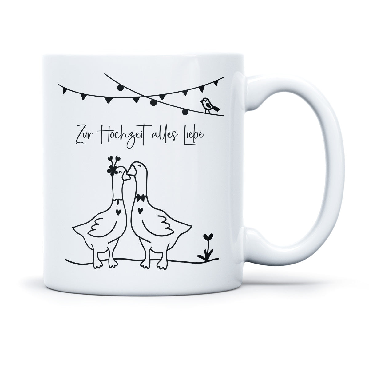 ZUR HOCHZEIT ALLES LIEBE - TASSE