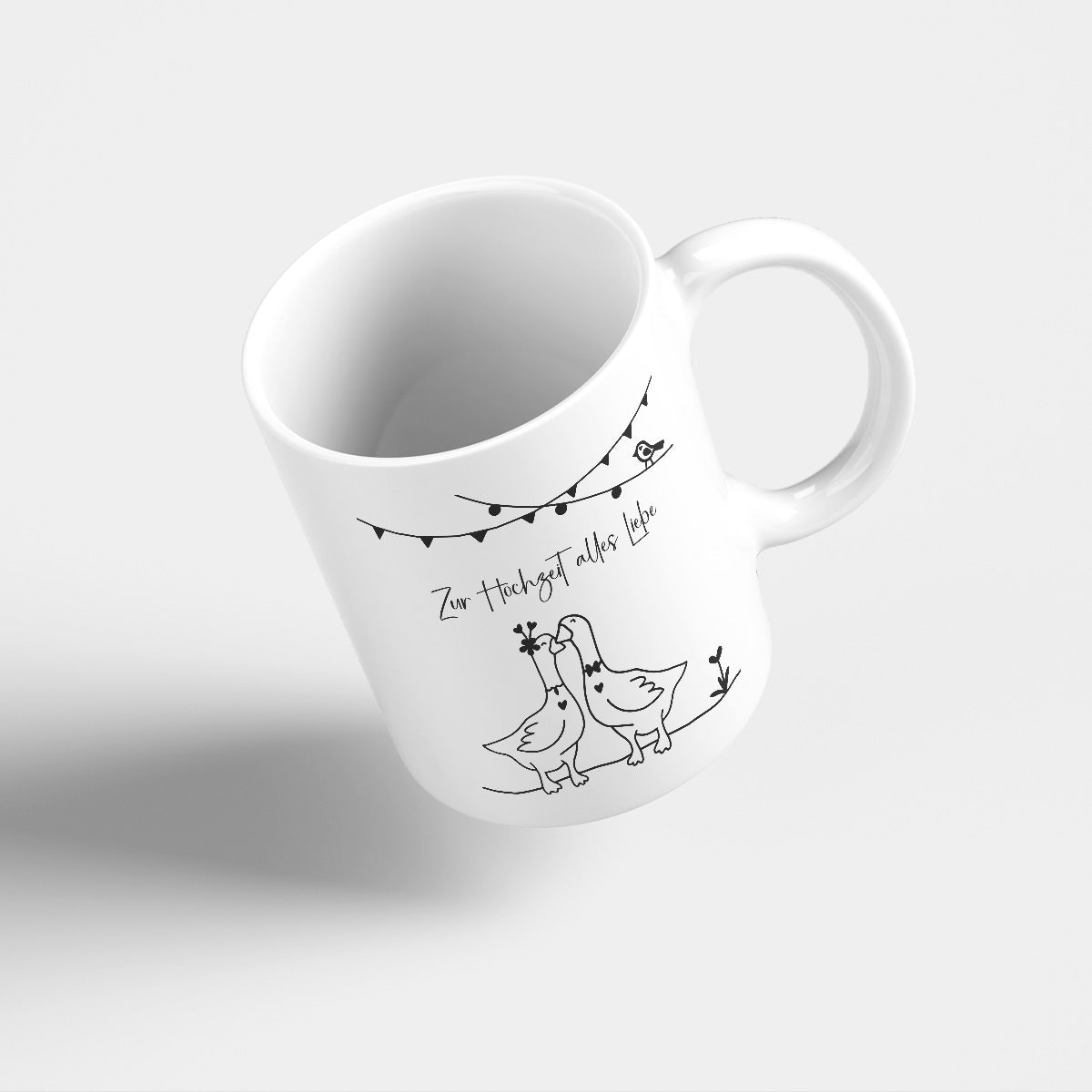 ZUR HOCHZEIT ALLES LIEBE - TASSE