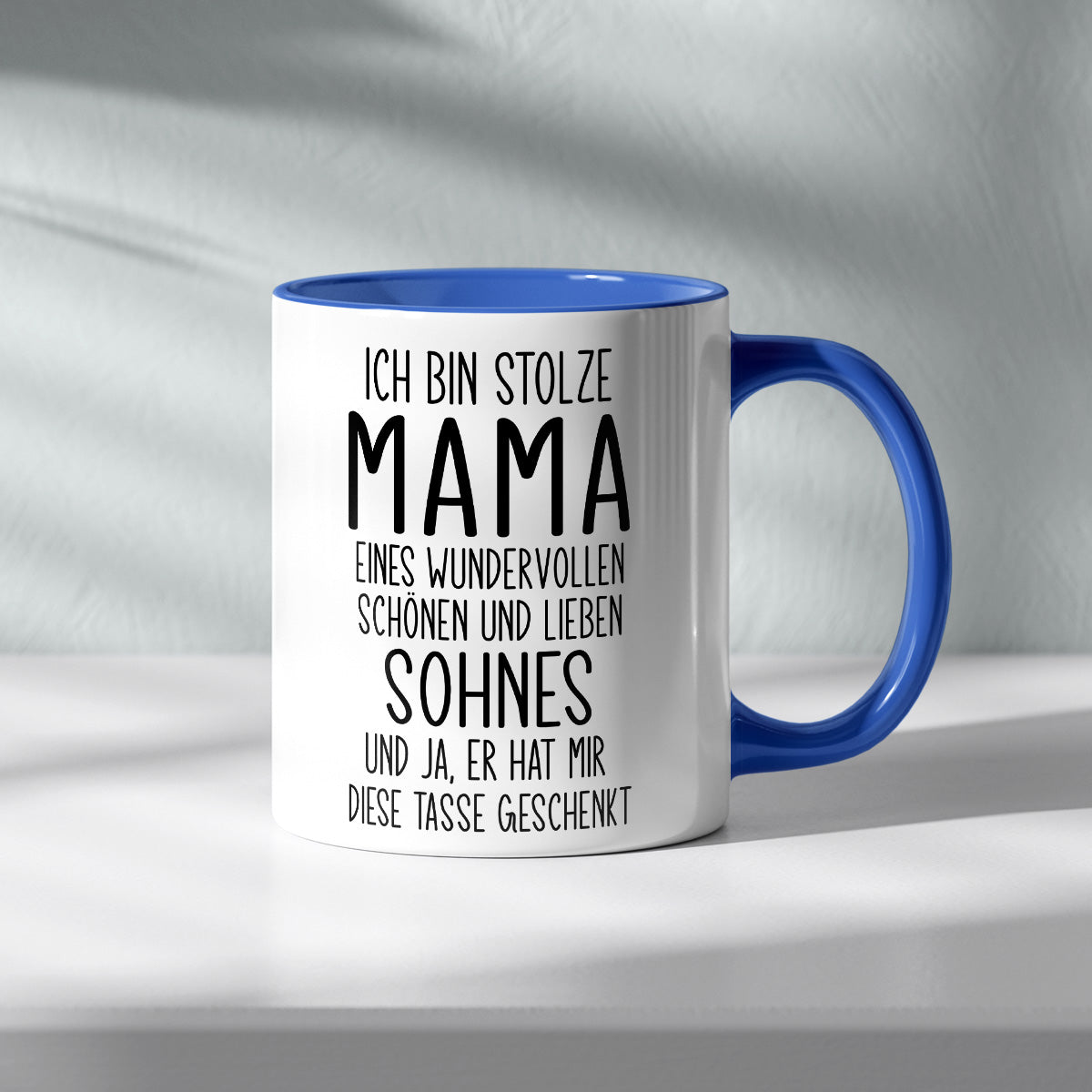 ICH BIN STOLZE MAMA EINES WUNDERVOLLEN SOHNES - TASSE