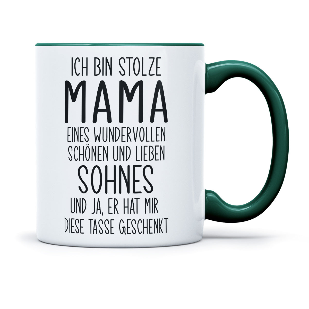 ICH BIN STOLZE MAMA EINES WUNDERVOLLEN SOHNES - TASSE