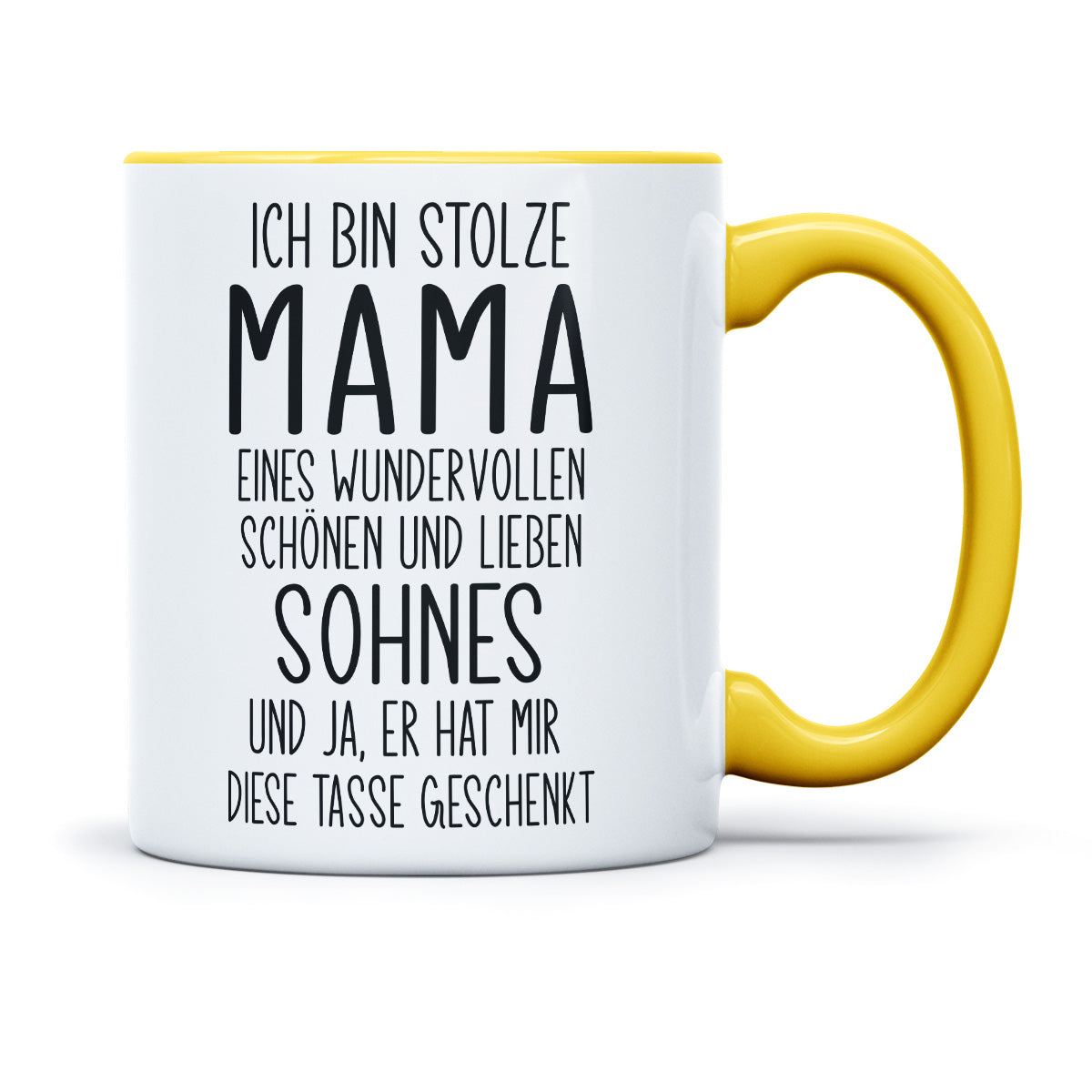 ICH BIN STOLZE MAMA EINES WUNDERVOLLEN SOHNES - TASSE