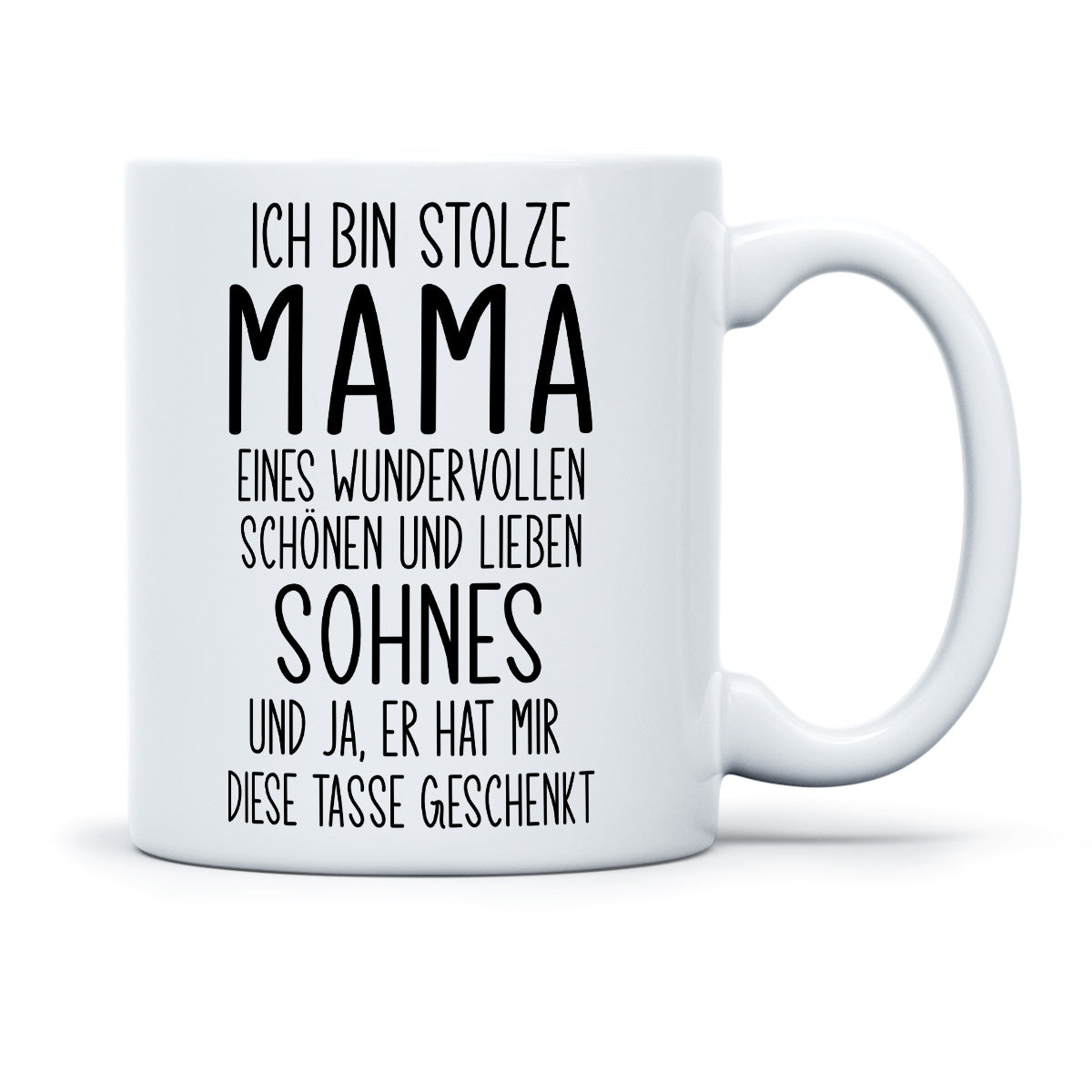 ICH BIN STOLZE MAMA EINES WUNDERVOLLEN SOHNES - TASSE