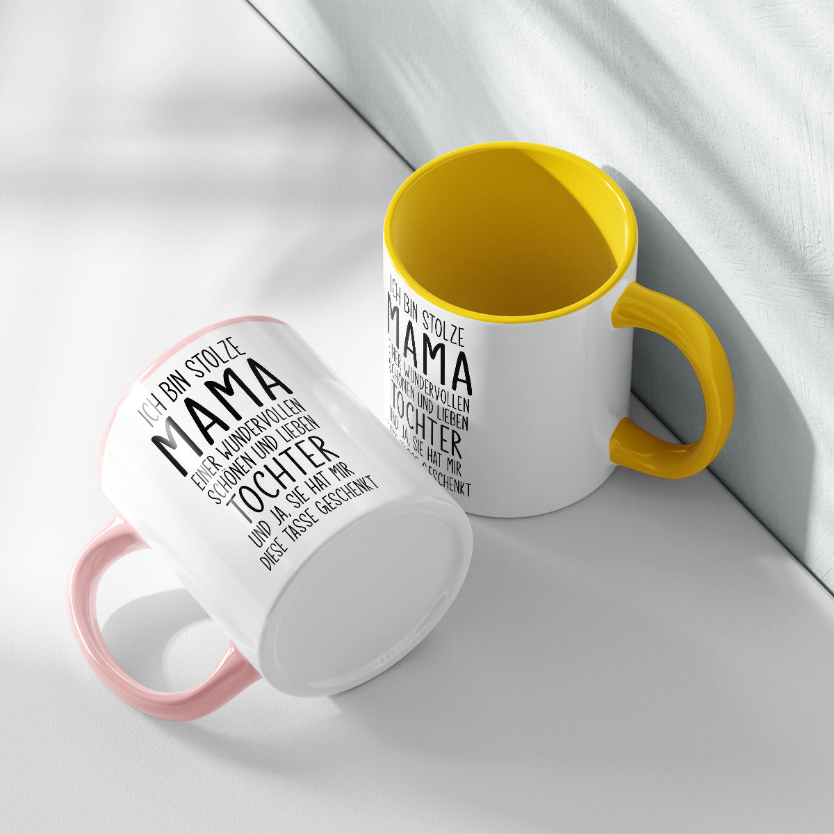 ICH BIN STOLZE MAMA EINER WUNDERVOLLEN TOCHTER - TASSE