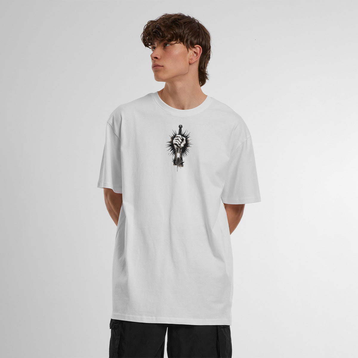 BLOOD AND RITUAL OVERSIZED GOTHIC TEE | STREETWEAR