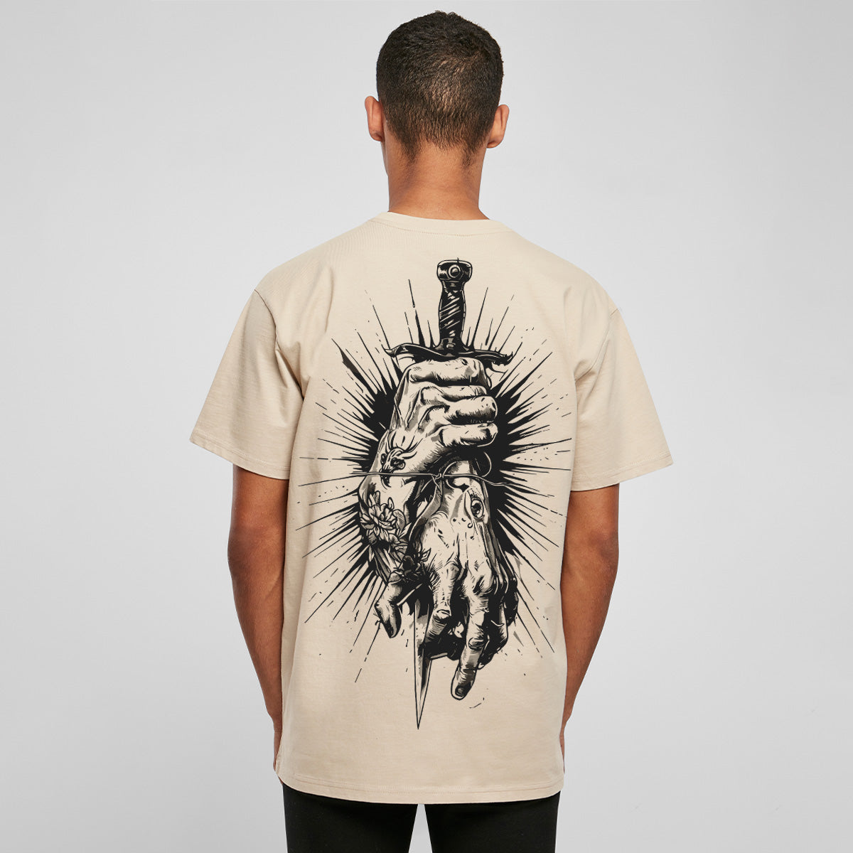 BLOOD AND RITUAL OVERSIZED GOTHIC TEE | STREETWEAR