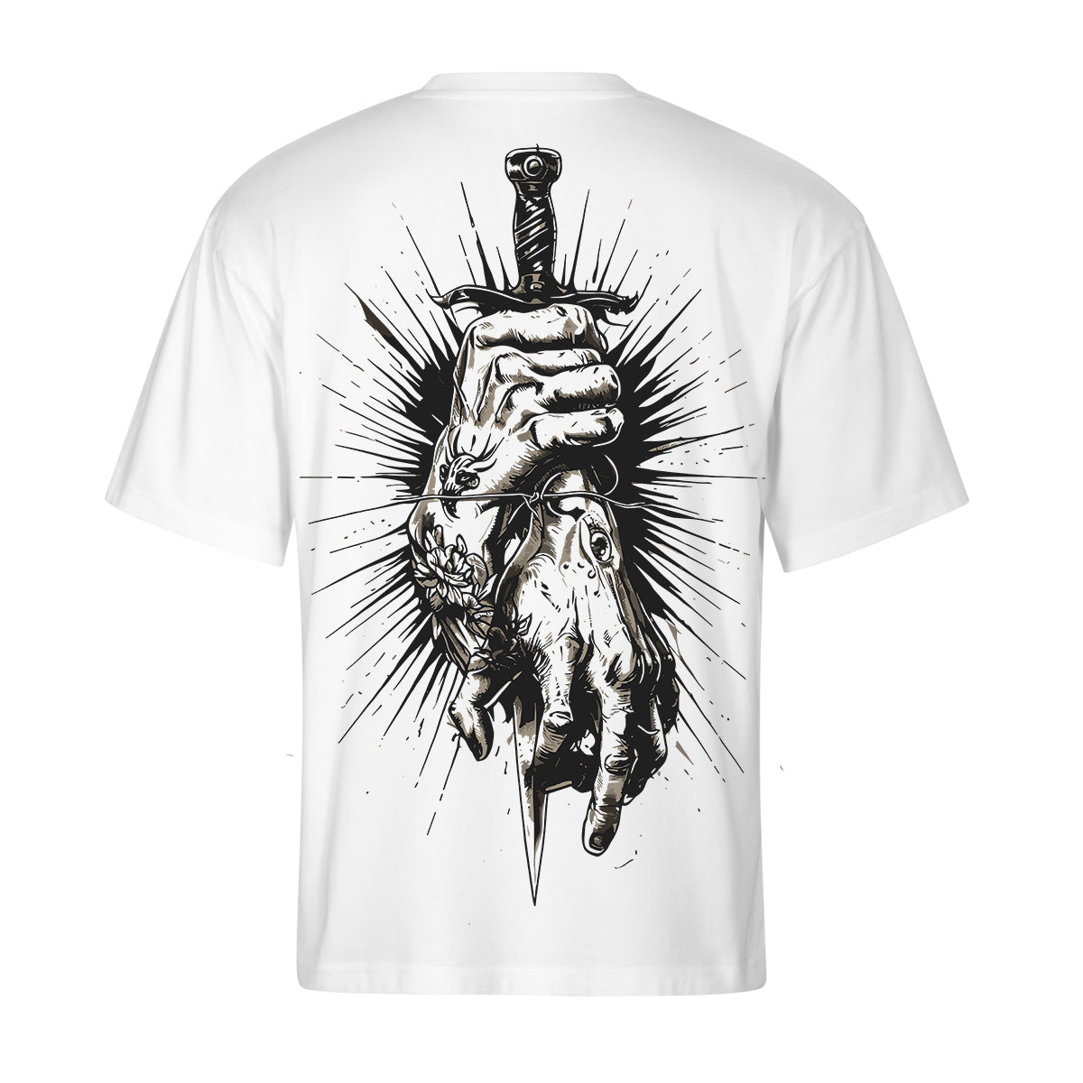 BLOOD AND RITUAL OVERSIZED GOTHIC TEE | STREETWEAR
