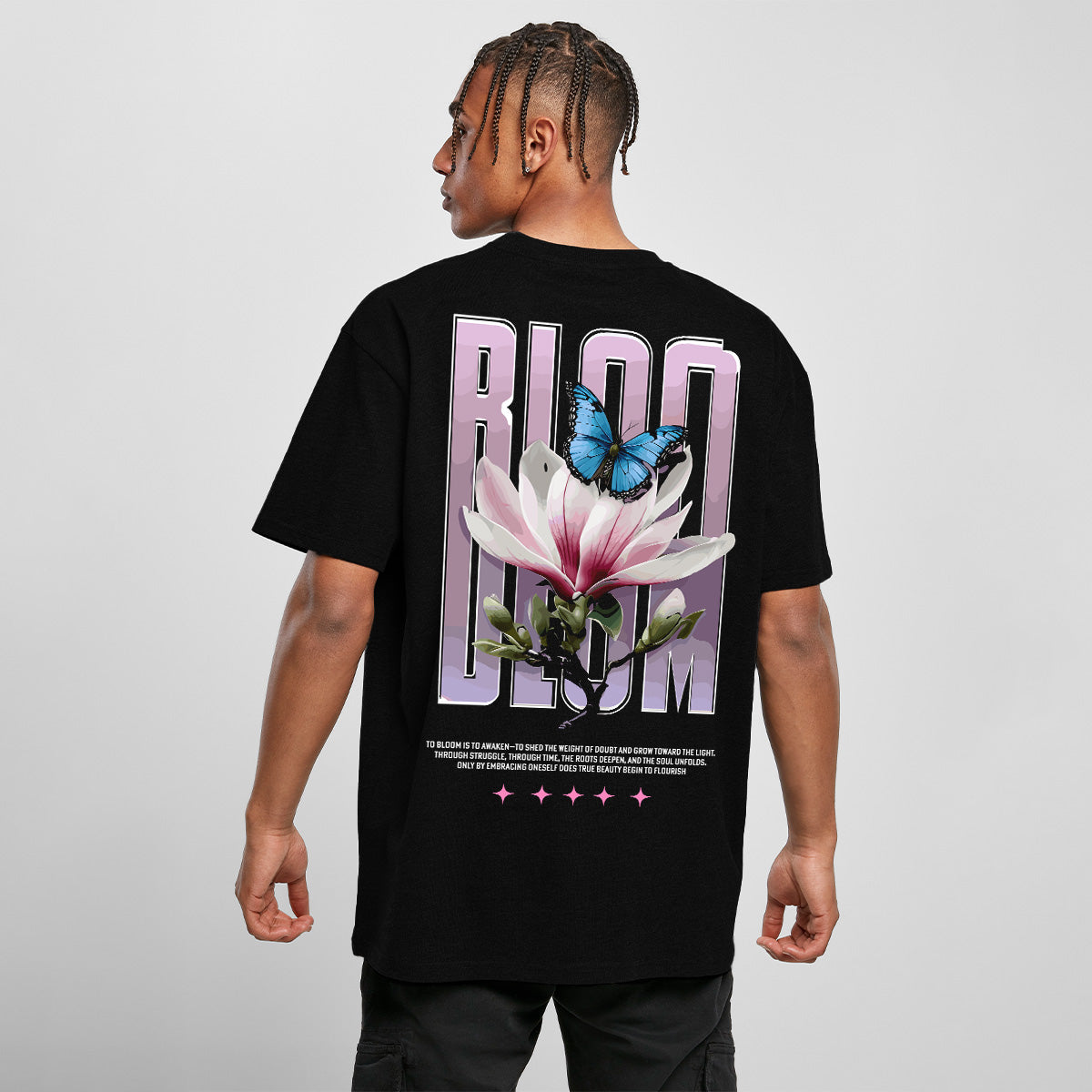 BLOOM OVERSIZED URBAN TEE | PRINTWEAR