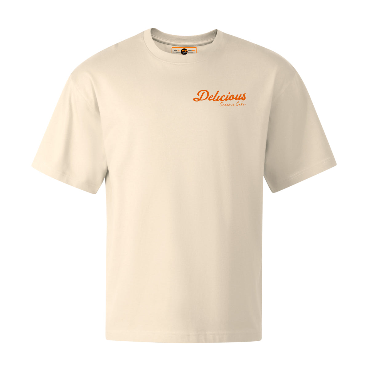 CREAM CAKE OVERSIZED VINTAGE TEE | PRINTWEAR