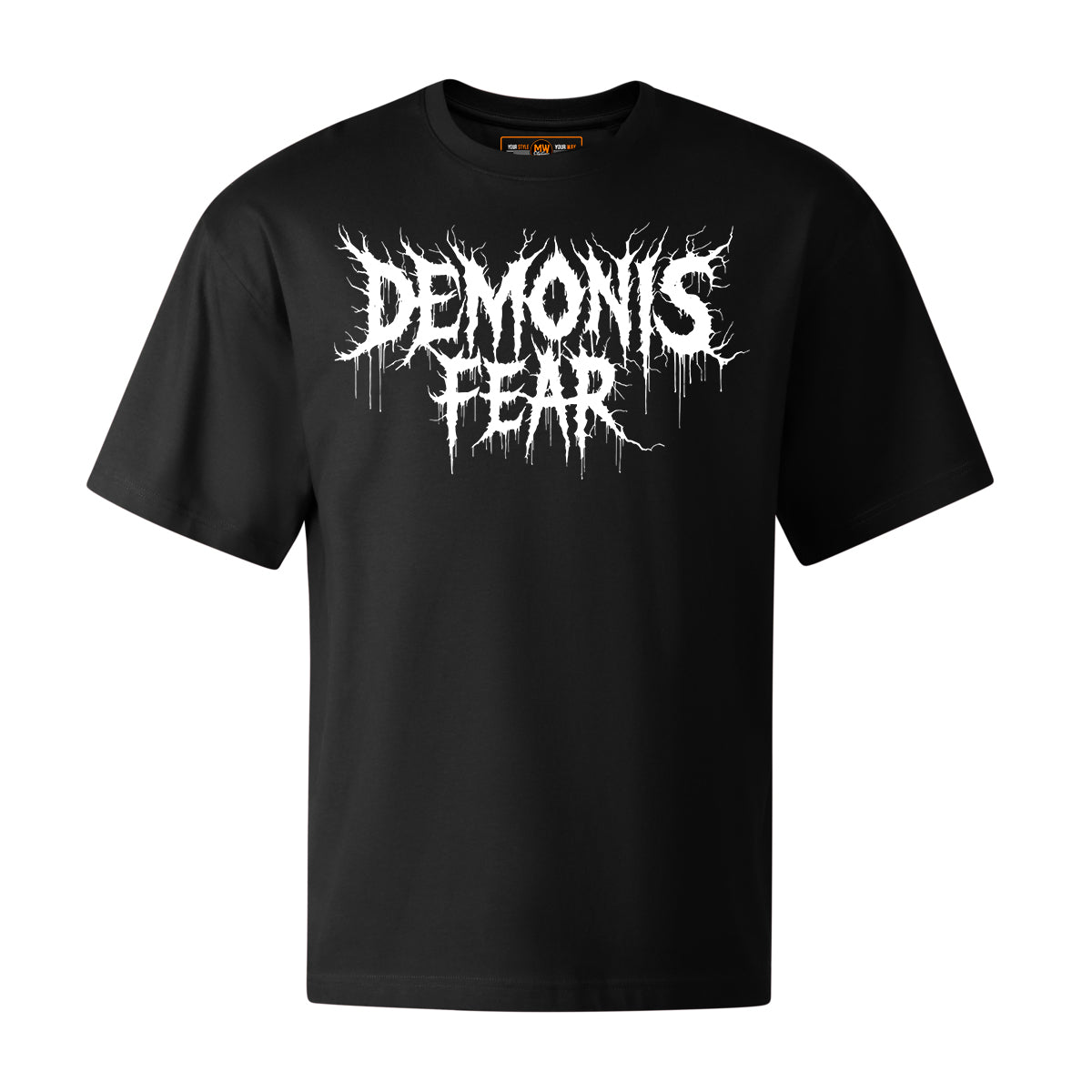 DEMONIS FEAR OVERSIZED SATANIC TEE | STREETWEAR
