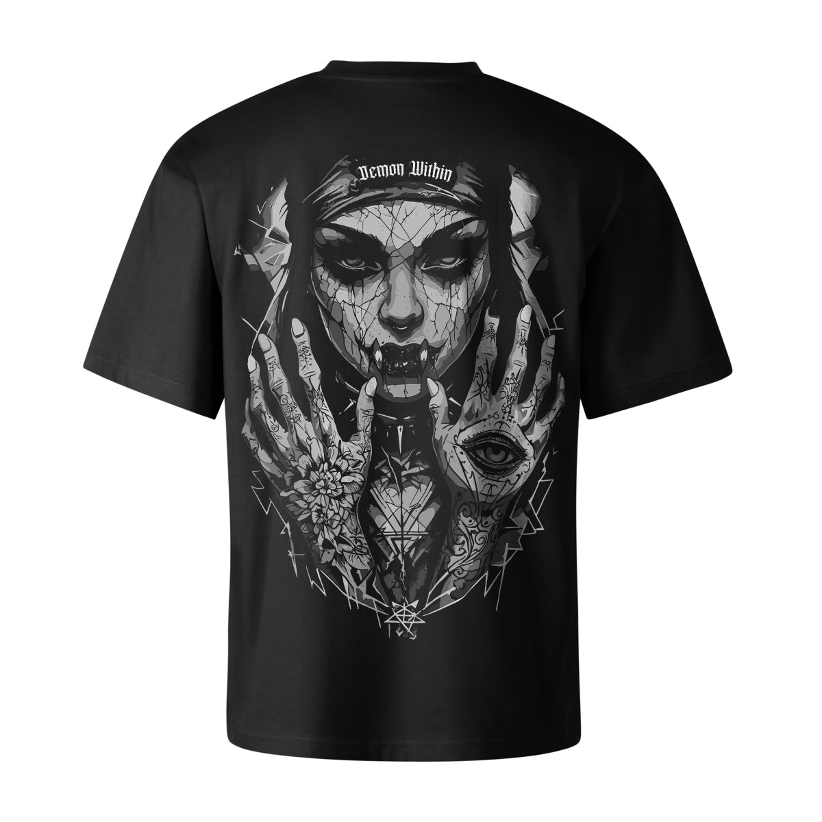 DEMONS WITHIN OVERSIZED GOTHIC TEE | STREETWEAR