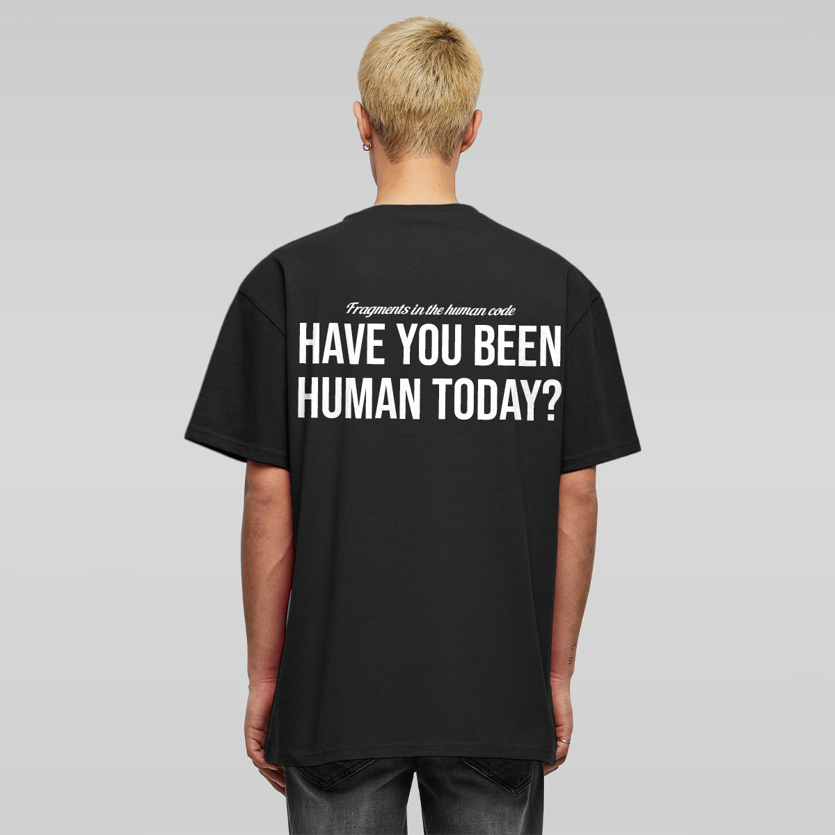 FRAMENTS IN THE HUMAN CODE OVERSIZED CLASSIC TEE | STREETWEAR