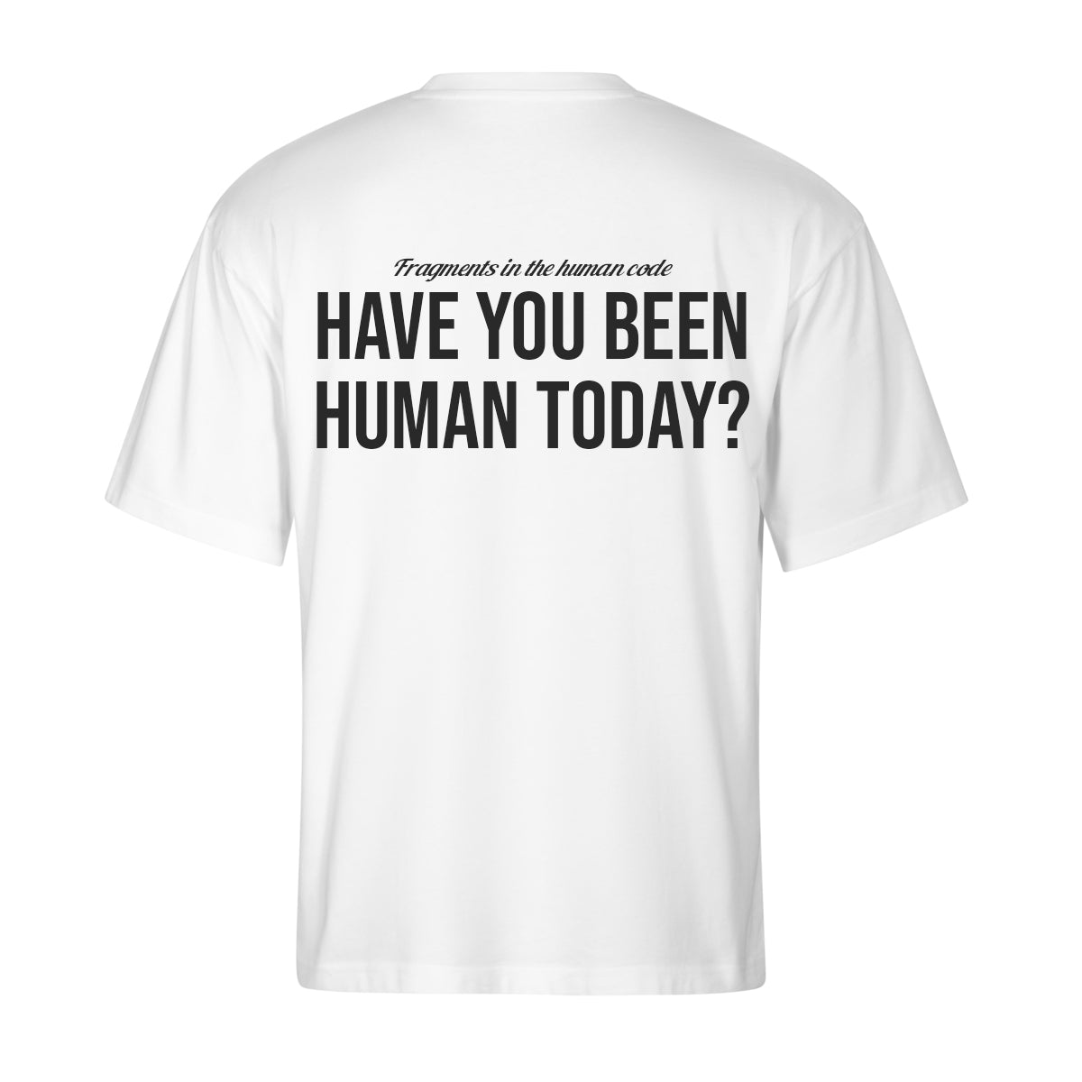 FRAMENTS IN THE HUMAN CODE OVERSIZED CLASSIC TEE | STREETWEAR