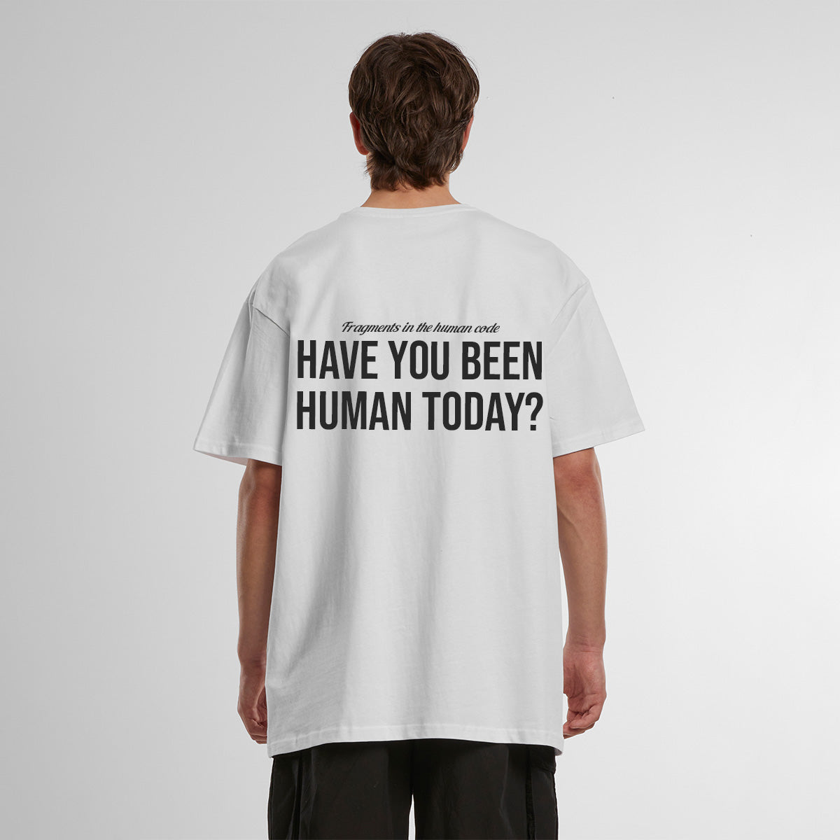 FRAMENTS IN THE HUMAN CODE OVERSIZED CLASSIC TEE | STREETWEAR