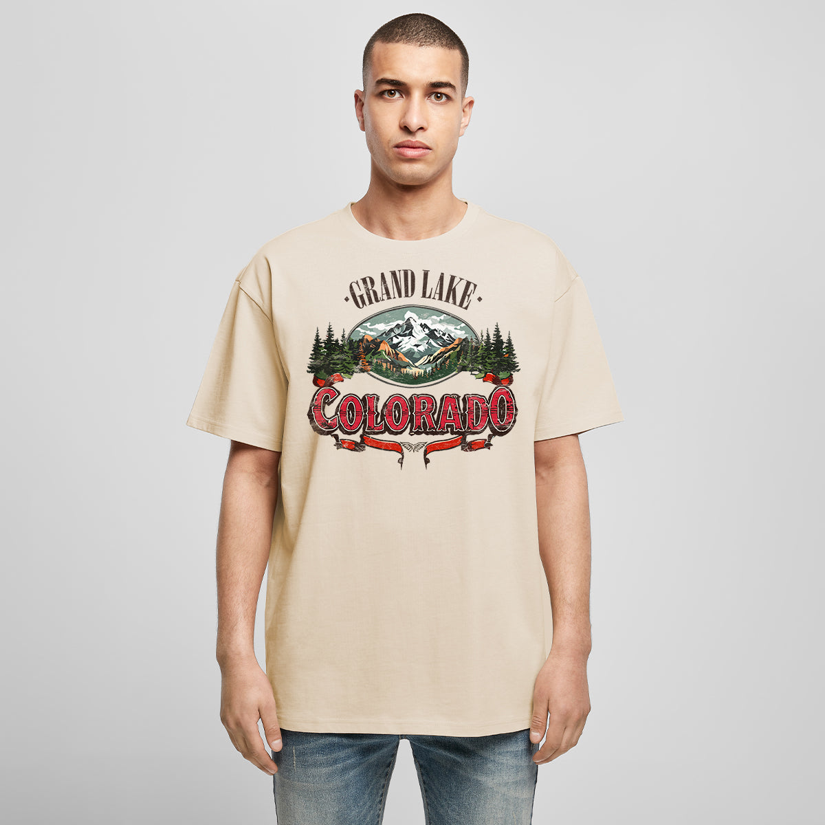 GRAND LAKE OVERSIZED VINTAGE TEE | PRINTWEAR