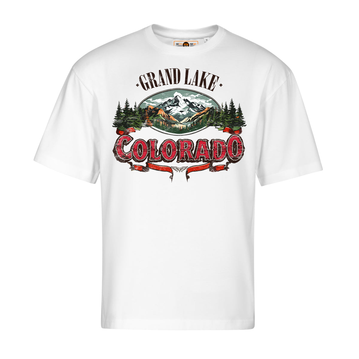 GRAND LAKE OVERSIZED VINTAGE TEE | PRINTWEAR