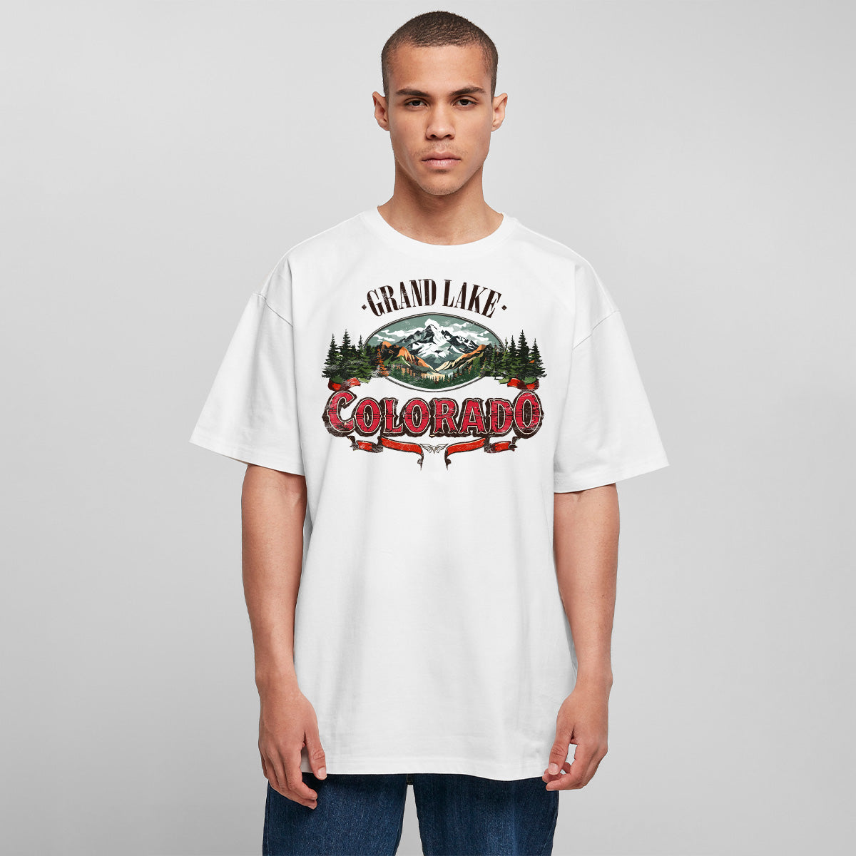 GRAND LAKE OVERSIZED VINTAGE TEE | PRINTWEAR