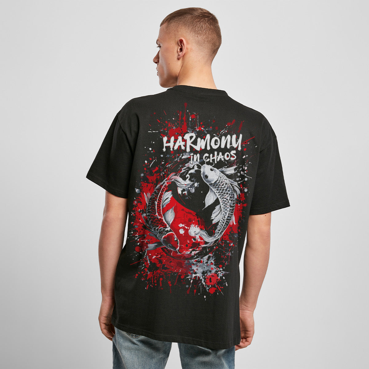 HARMONY IN CHAOS OVERSIZED JAPAN TEE | STREETWEAR