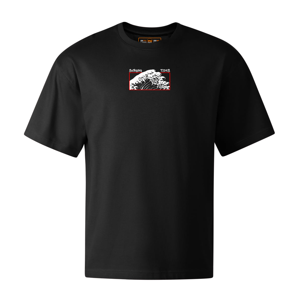 KANAGAWA WAVE OVERSIZED JAPAN TEE | STREETWEAR