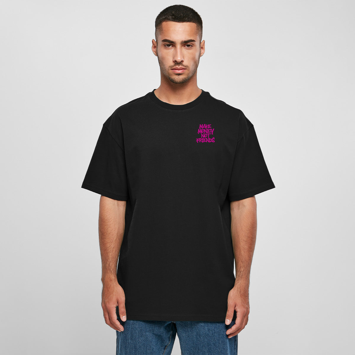 MAKE MONEY NOT FRIENDS OVERSIZED CLASSIC TEE | STREETWEAR