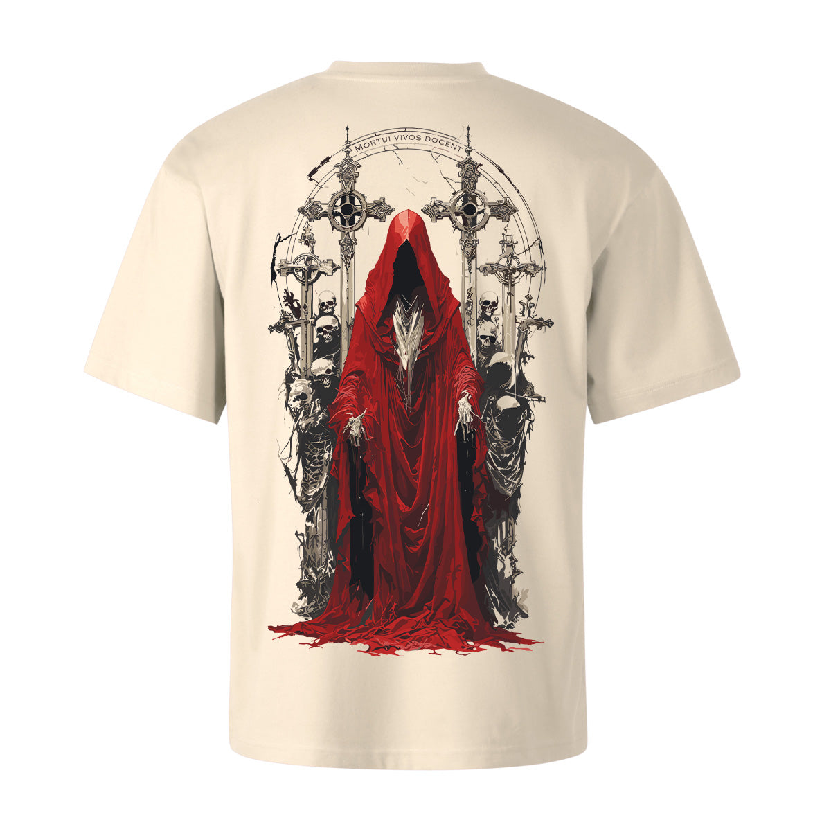 MORTUI VIVOS DOCENT OVERSIZED GOTHIC TEE | STREETWEAR