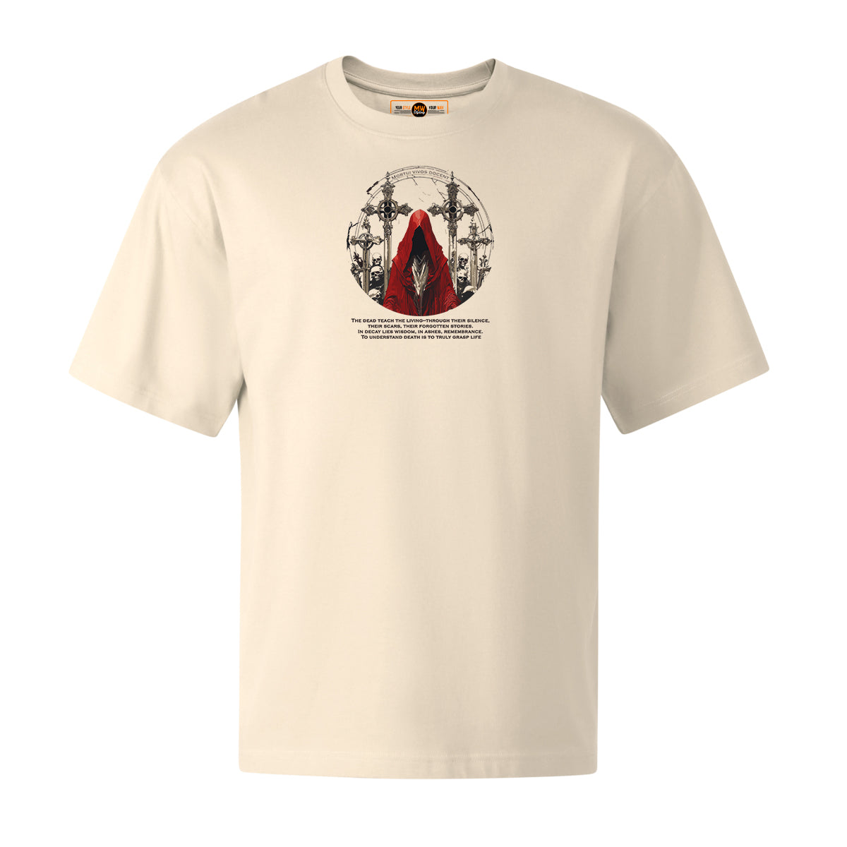 MORTUI VIVOS DOCENT OVERSIZED GOTHIC TEE | STREETWEAR