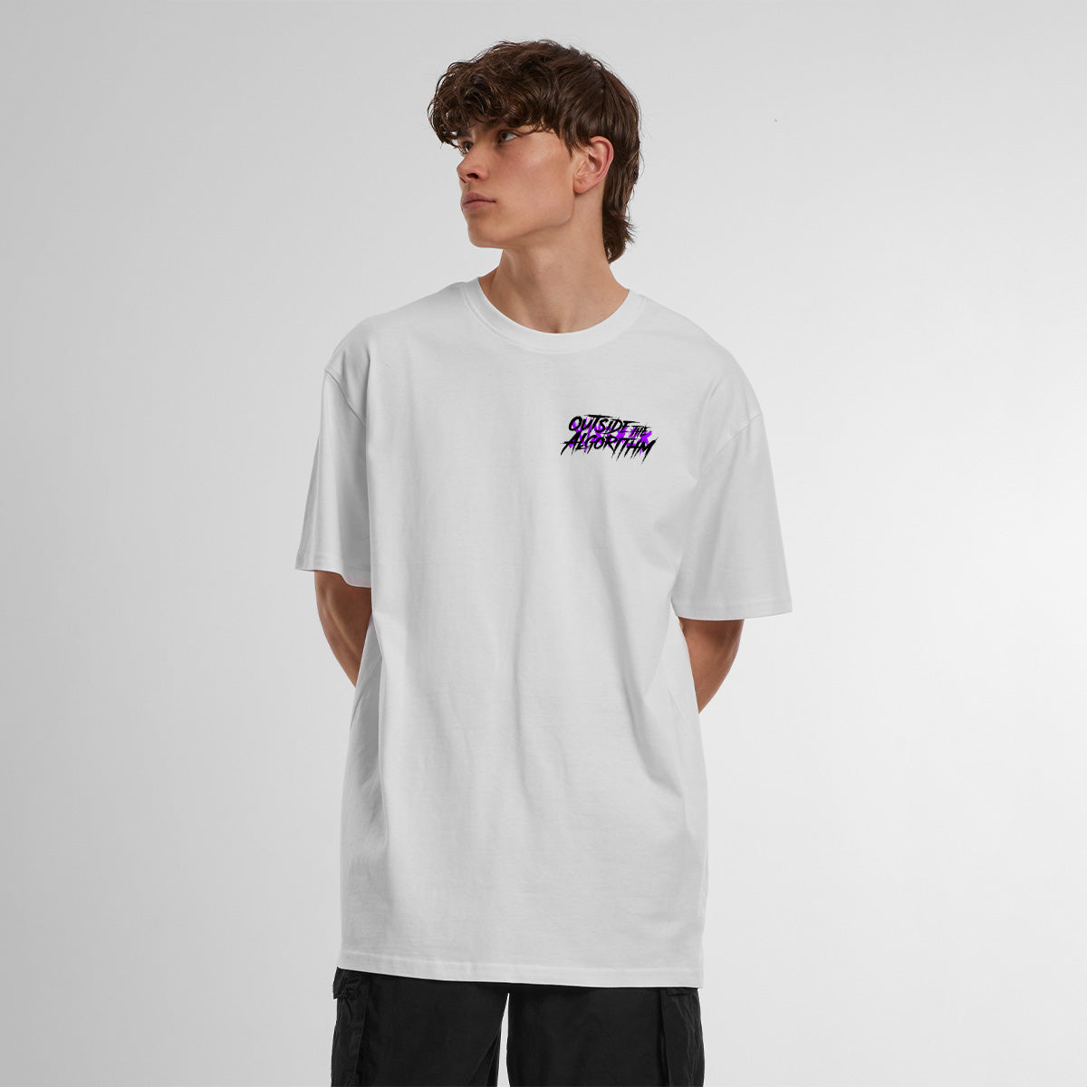 OUTSIDE THE ALGORITHM OVERSIZED CLASSIC TEE | STREETWEAR