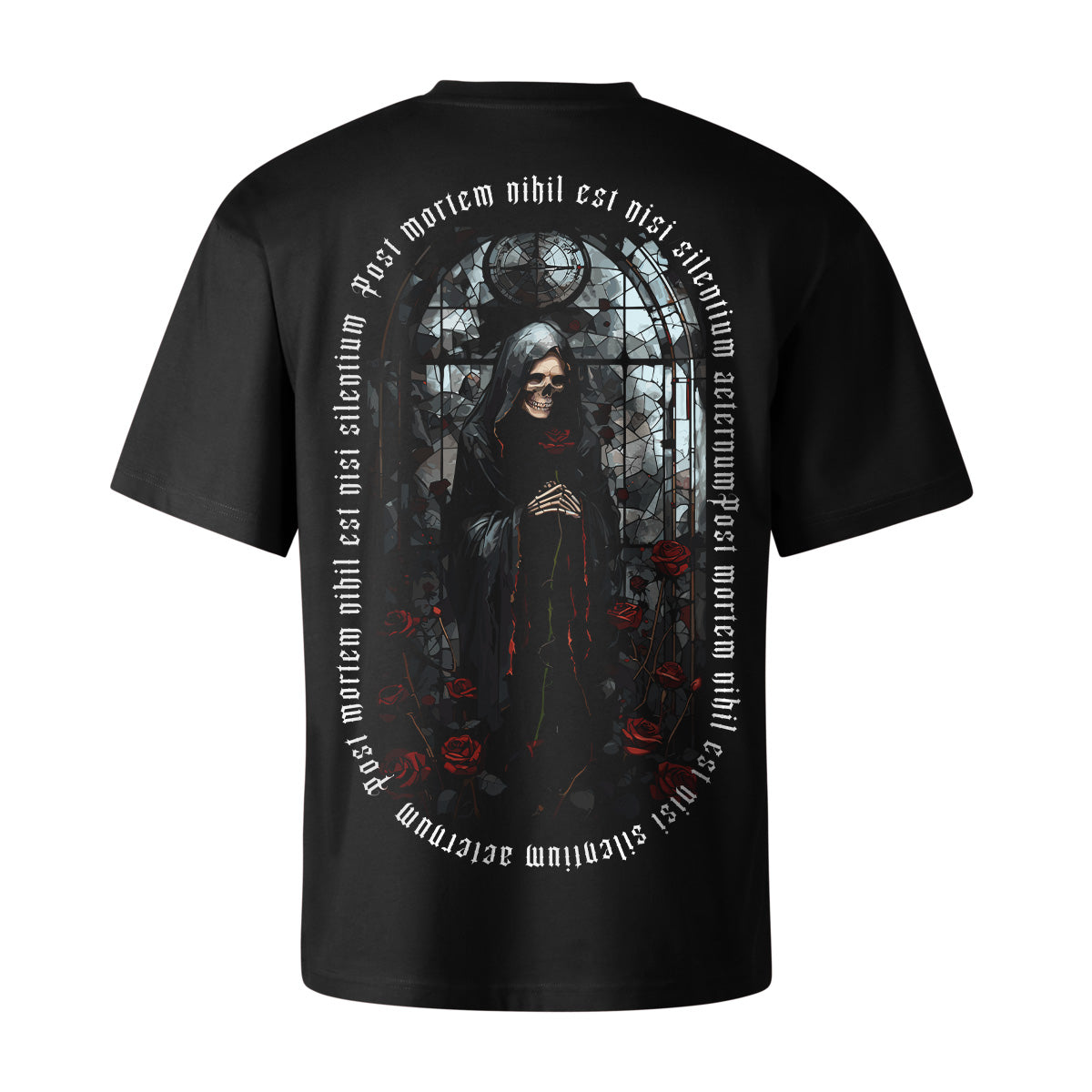 POST MORTEM OVERSIZED GOTHIC TEE | STREETWEAR