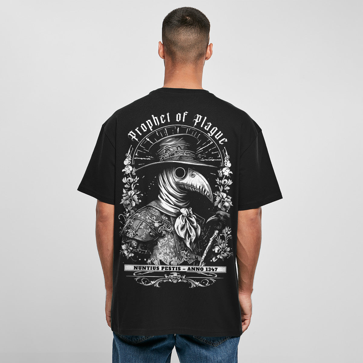 PROPHET OF PLAGUE OVERSIZED GOTHIC TEE | STREETWEAR