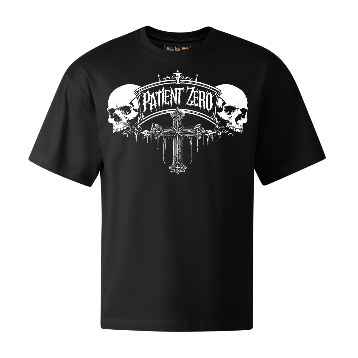 PATIENT ZERO OVERSIZED SATANIC TEE | STREETWEAR