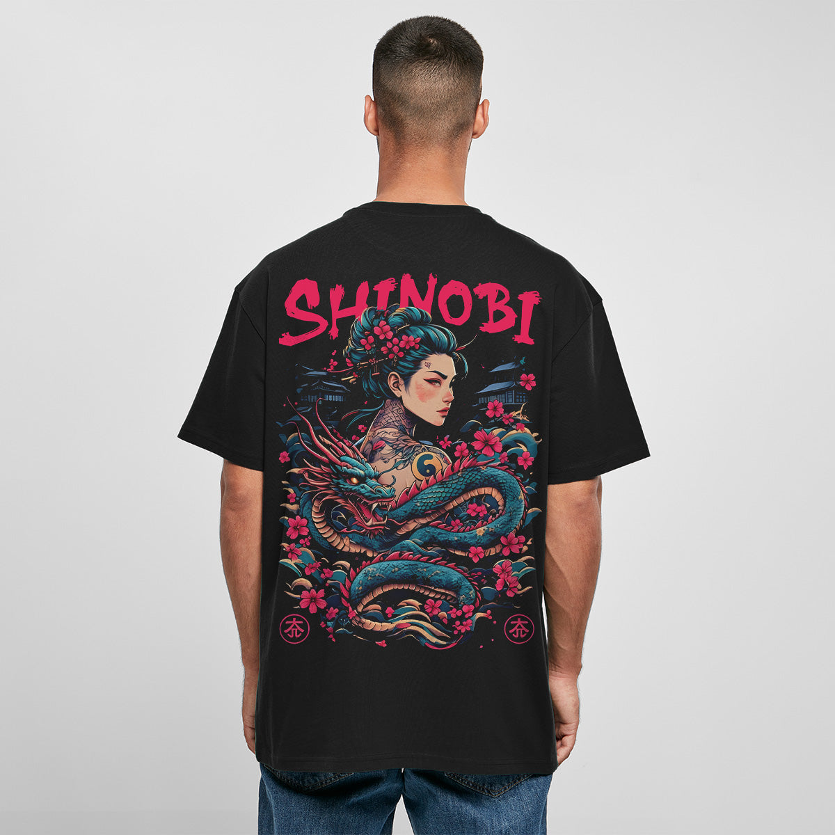 SHINOBI OVERSIZED JAPAN TEE | STREETWEAR