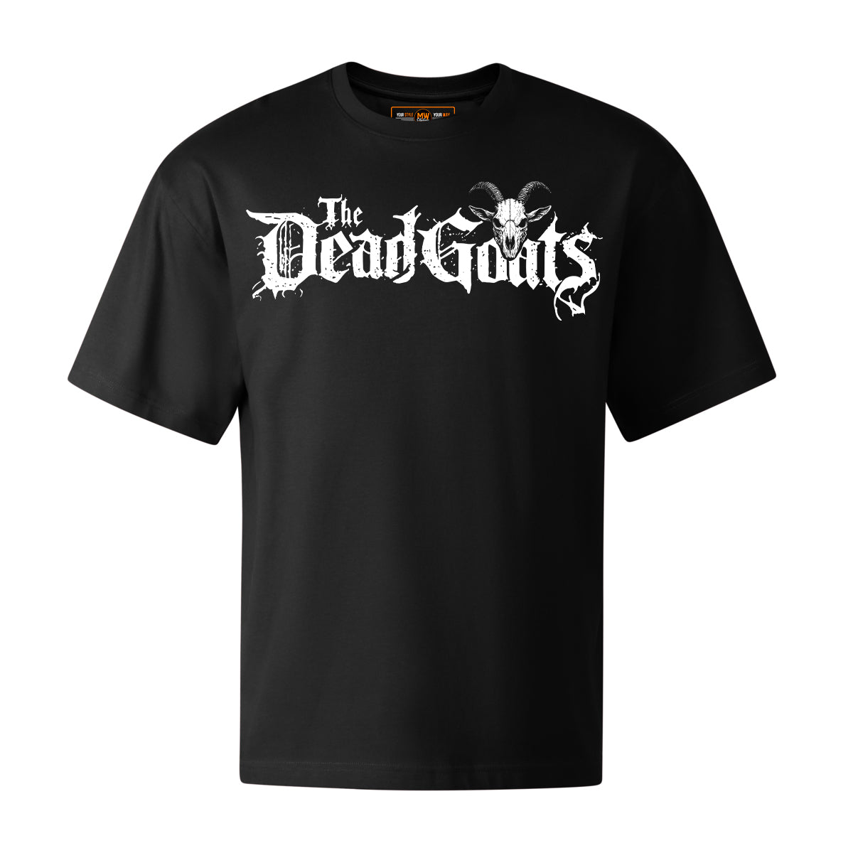 THE DEAD GOATS OVERSIZED SATANIC TEE | STREETWEAR