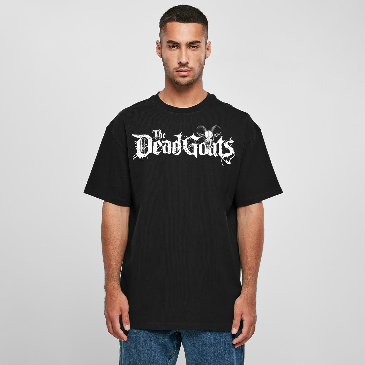 THE DEAD GOATS OVERSIZED SATANIC TEE | STREETWEAR