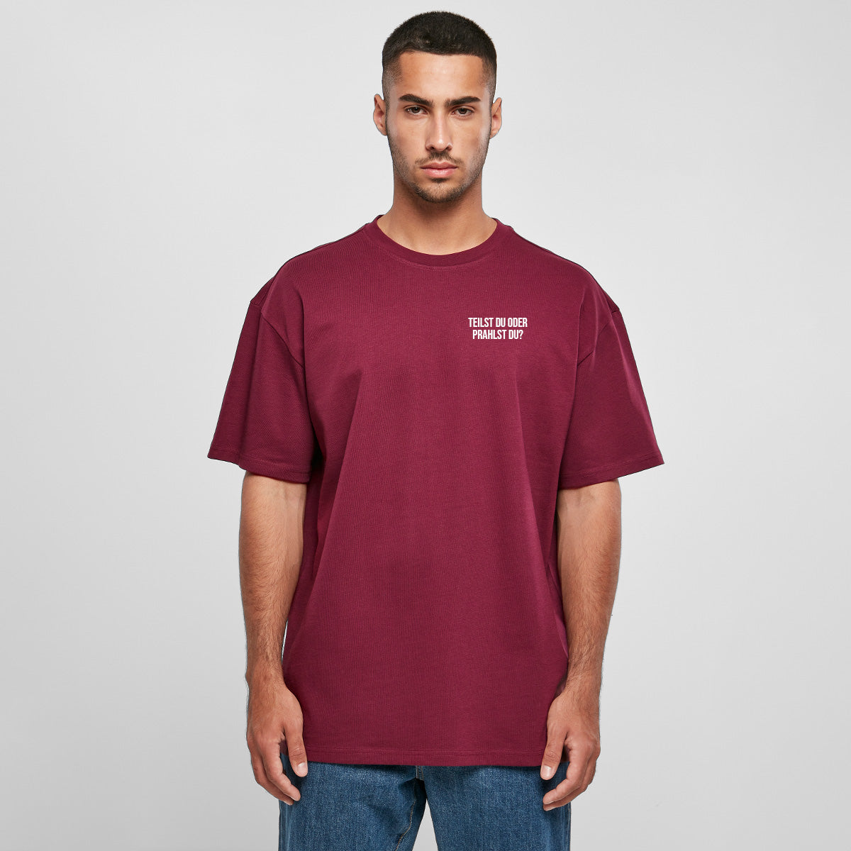 TEILST DU ODER PRAHLST DU OVERSIZED CLASSIC TEE | STREETWEAR