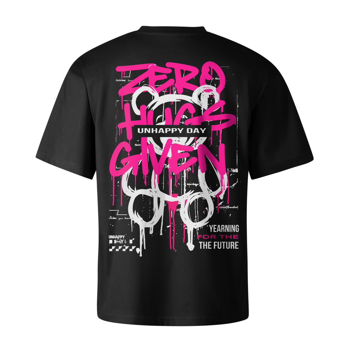 UNHAPPY DAY OVERSIZED URBAN TEE | PRINTWEAR