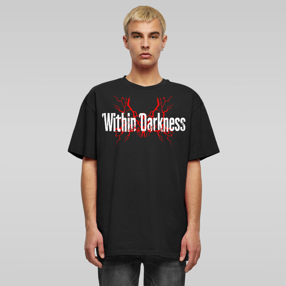 WITHIN DARKNESS OVERSIZED GOTHIC TEE | STREETWEAR