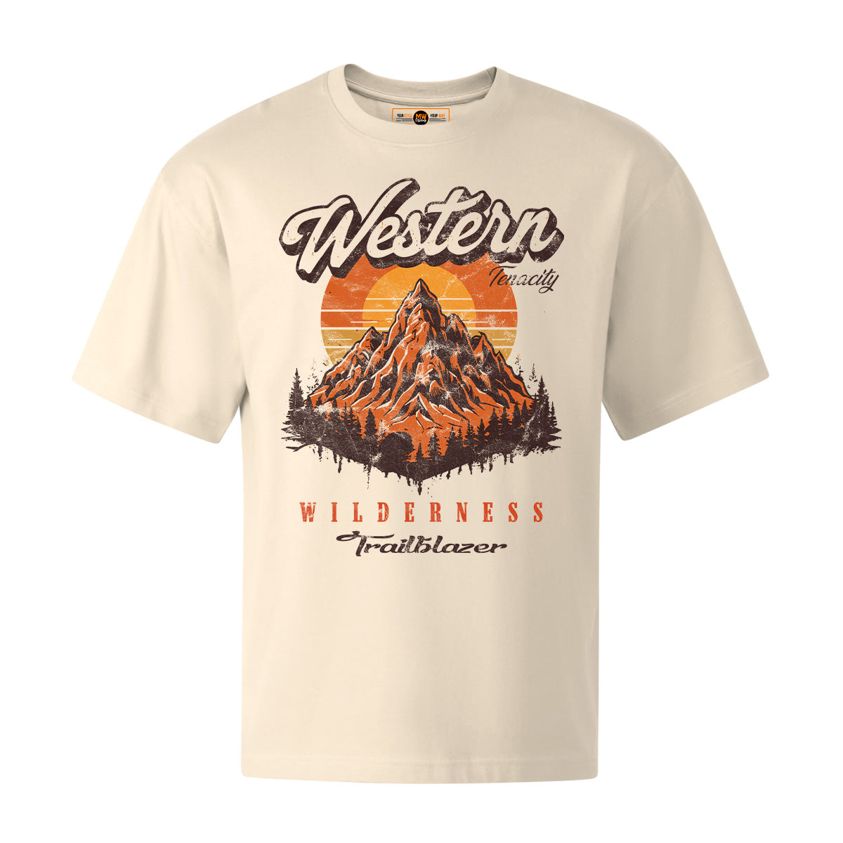 WESTERN OVERSIZED VINTAGE TEE | PRINTWEAR