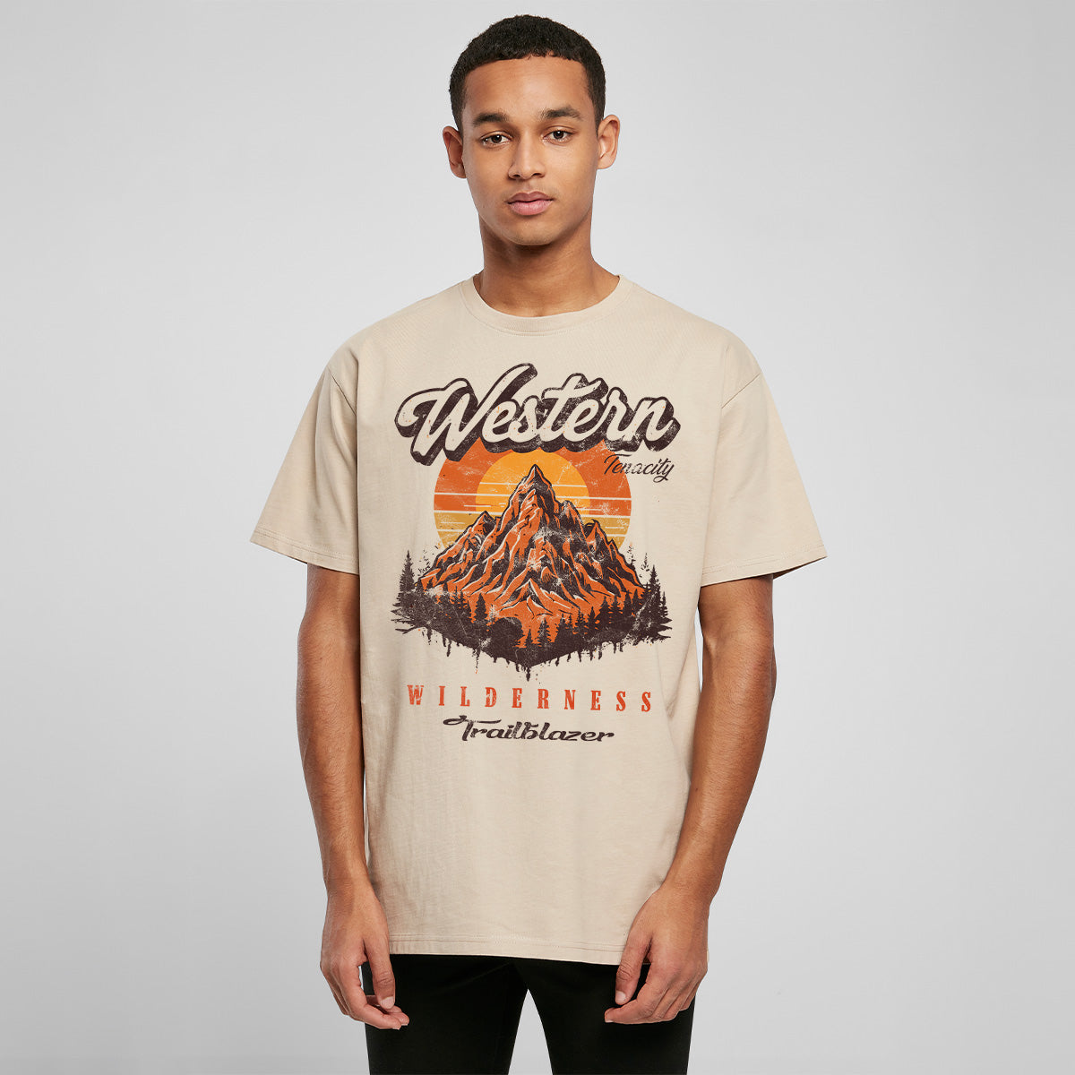 WESTERN OVERSIZED VINTAGE TEE | PRINTWEAR