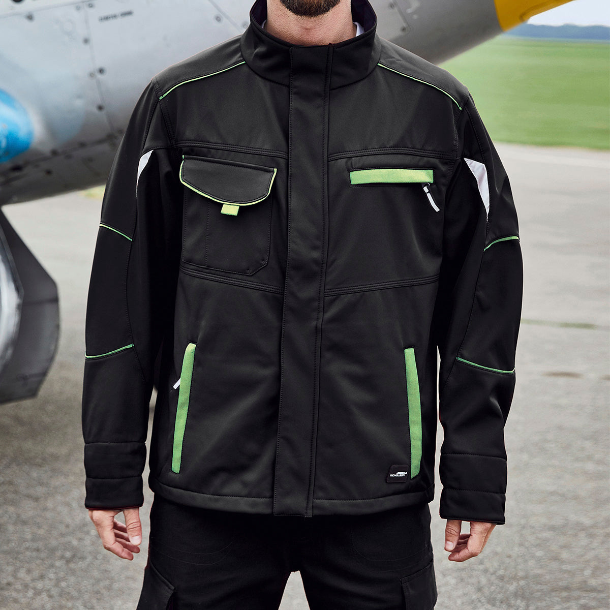 SOFTSHELL- JACKE "COLOR WARM" | WORKWEAR