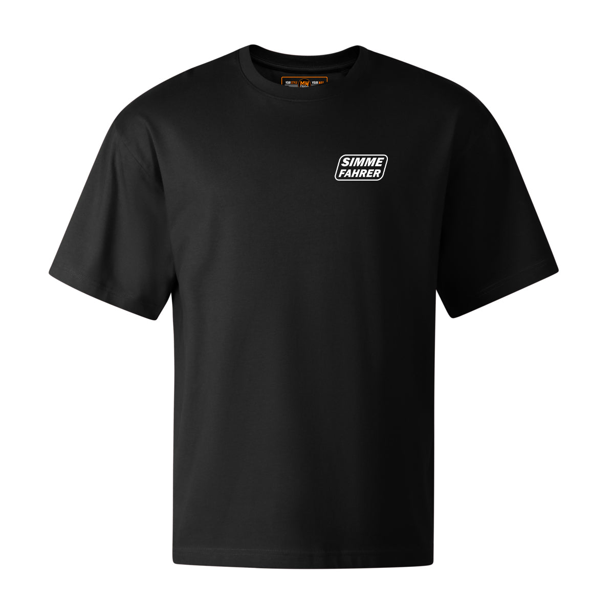 SIMMEFAHRER OVERSIZE SHIRT – UNISEX IN SCHWARZ