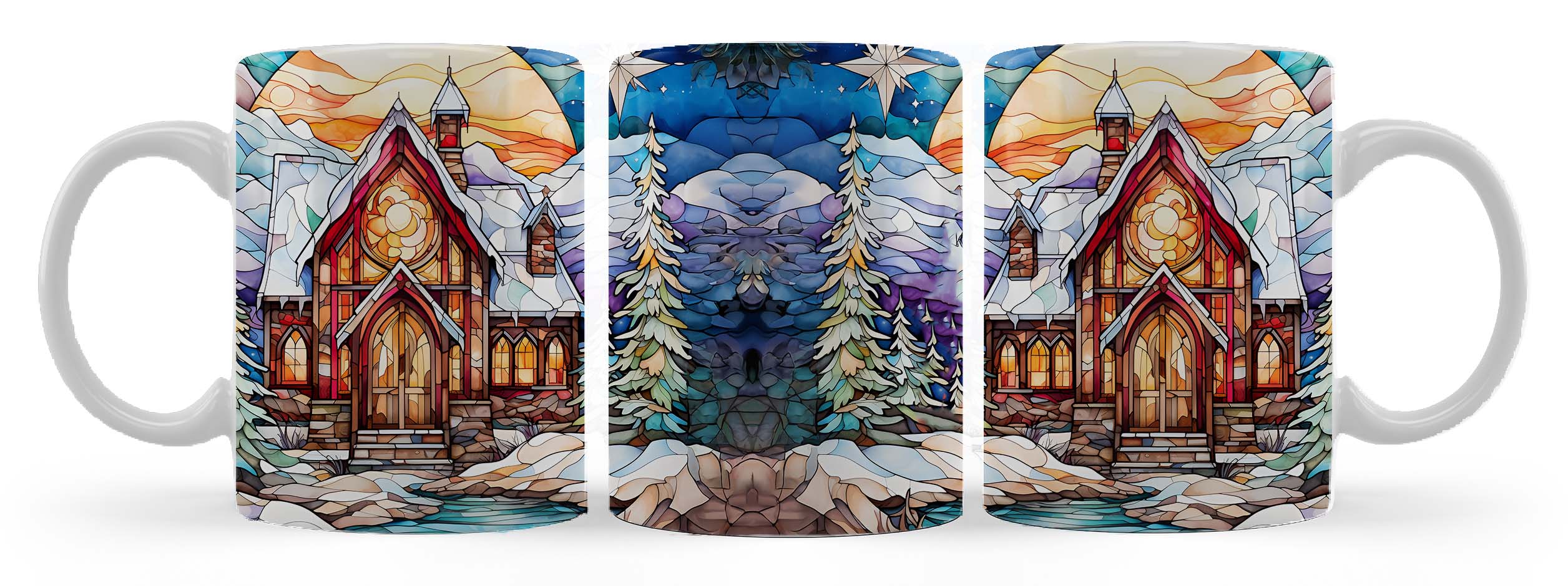 Glasmosaik "KIRUNA" - TASSE