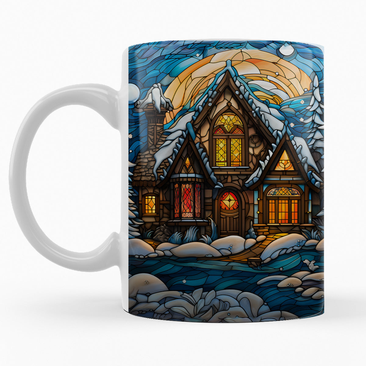 Glasmosaik "GÄLLIVARE" - TASSE