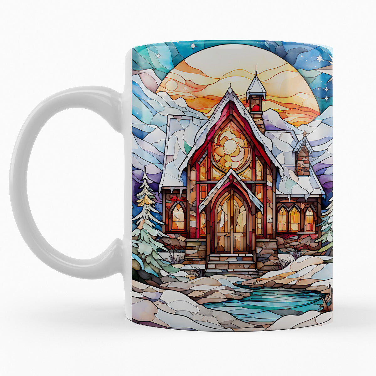 Glasmosaik "KIRUNA" - TASSE