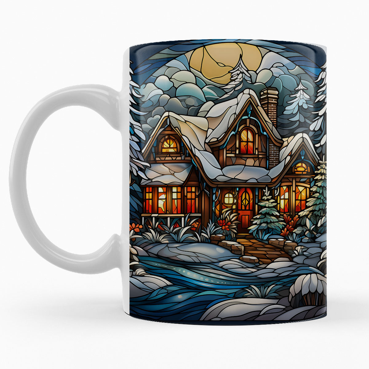 Glasmosaik "JOKKMOKK" - TASSE