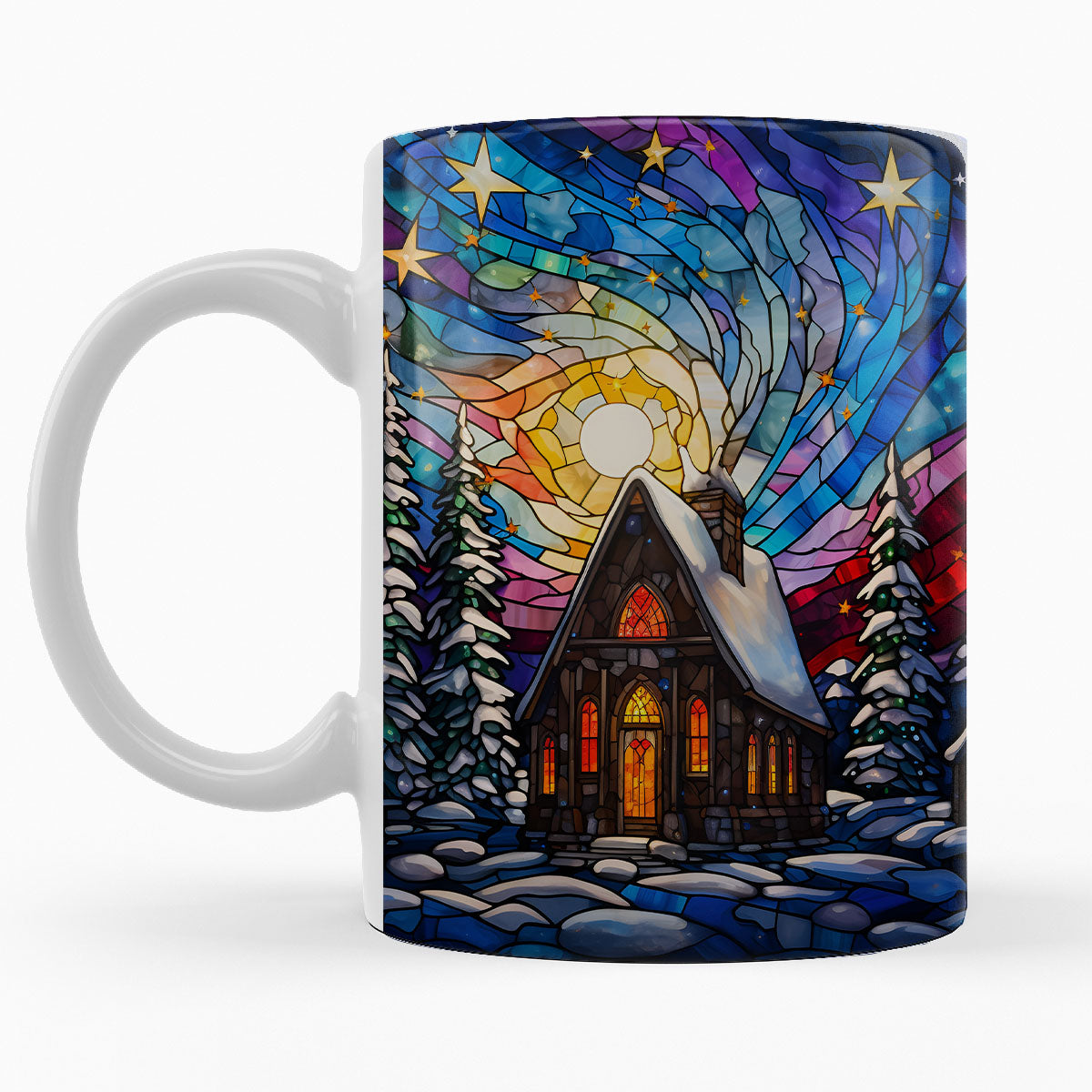 Glasmosaik "MALMBERGET" - TASSE