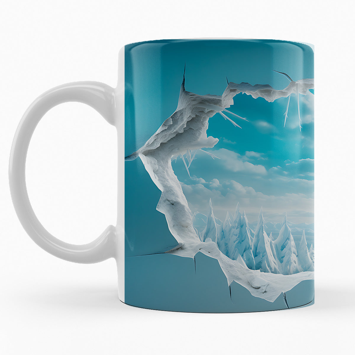 Schneelandschaft "JÄMTLAND" - 3D TASSE